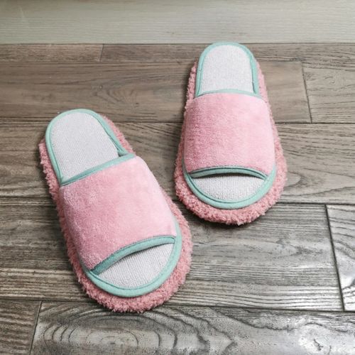 Simple Wipeable Mop Slippers - High Quality Microfiber Cleaning Footwear