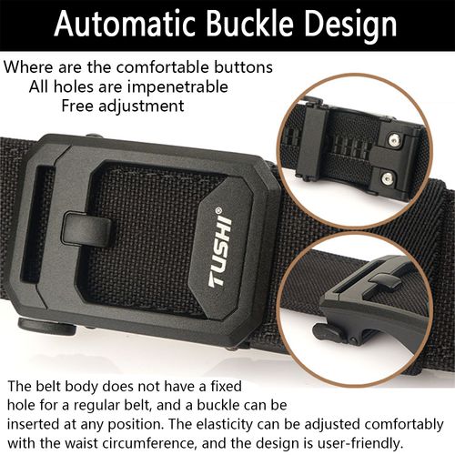 TUSHI Durable Canvas Belts - Versatile & Stylish for Daily Wear
