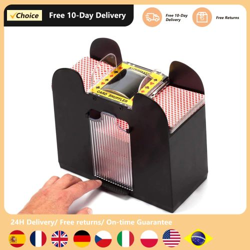 Automatic Card Shuffler - Effortlessly Shuffle Cards for Home Games