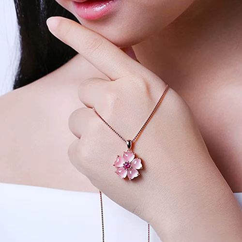 Huitan Geometric Pendant Necklace - Stylish for Parties - XL124 - XL124