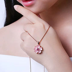 Huitan Geometric Pendant Necklace - Stylish for Parties - XL124 - XL124