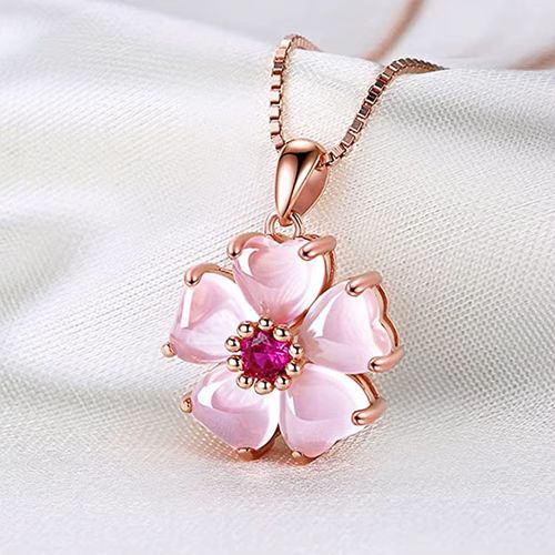 Huitan Geometric Pendant Necklace - Stylish for Parties - XL124 - XL124