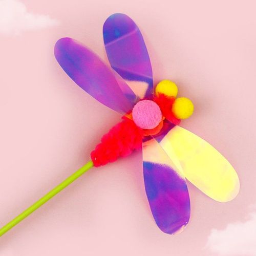 Interactive Feather Cat Toy - Engaging Stick for Playful Cats
