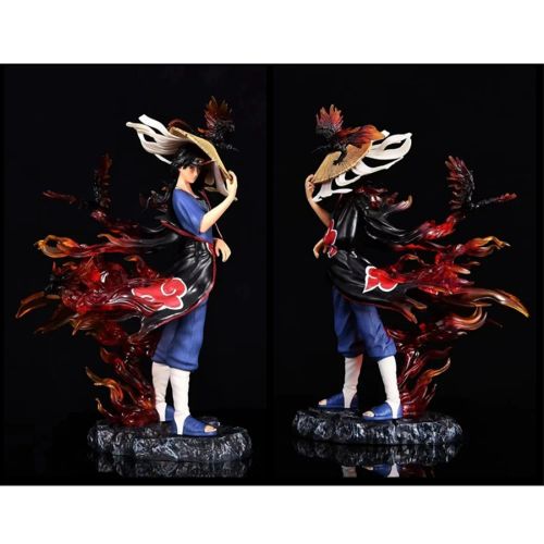 MINISO Itachi Uchiha Action Figure - Collectible Anime Model Statue - No Box