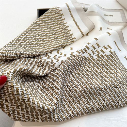HVATILAW Luxury Polyester Scarf - UV Protection & Stylish Design