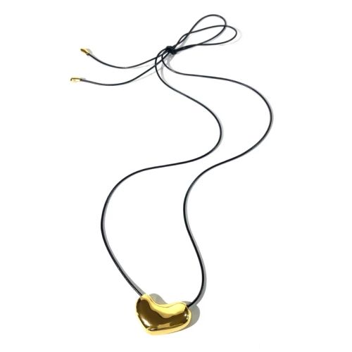Trendy Irregular Metal Pendant Necklace - Stylish Party Accessory