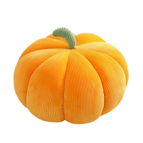 Cuddly Pumpkin Plush Toy - Creative Cushion for Halloween & Gift Ideas