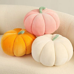 Cuddly Pumpkin Plush Toy - Creative Cushion for Halloween & Gift Ideas