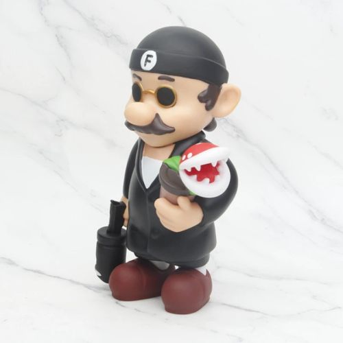 Bandai Super Mario Action Figure - 22cm PVC Doll for Kids’ Decoration - 22cm / No box