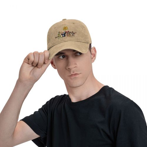 Little Mole Multicolour Cap - Sun Protection Adjustable Baseball Hat