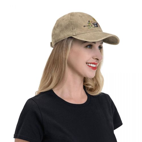 Little Mole Multicolour Cap - Sun Protection Adjustable Baseball Hat