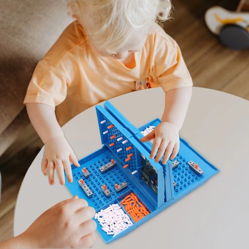 Sea Battle Game - Durable Indoor Strategy Board Game for Family Fun
