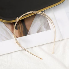 Haimeikang Elegant Rhinestone Headband - Chic Hair Accessories - CB3272-B