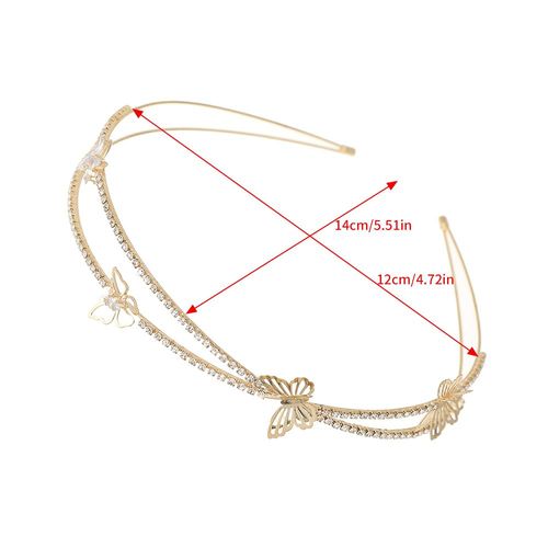 Haimeikang Elegant Rhinestone Headband - Chic Hair Accessories - CB3272-B