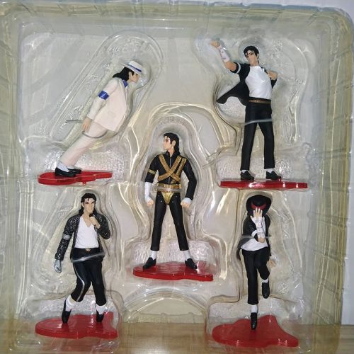 Michael Jackson Moonwalk Action Figure - Collectible Model Toy