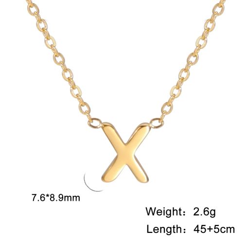 Lemegeton Trendy Pendant Necklace - Stylish Stainless Steel Gift