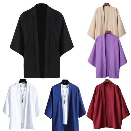 Stylish Japanese Kimono Cardigan - Lightweight & Soft - Unisex Jacket