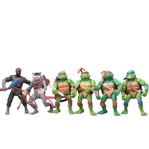 MINISO Ninja Turtles Model - Movable Action Figure for Collectors
