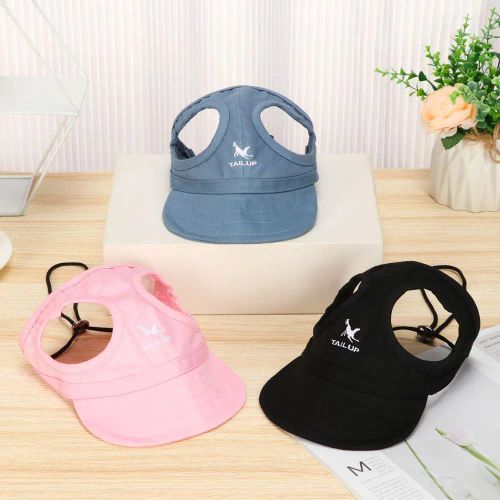 Durable Breathable Pet Baseball Hat - Adjustable Outdoor Protection