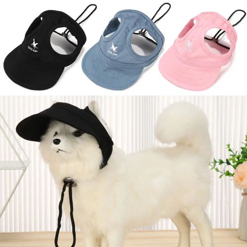 Durable Breathable Pet Baseball Hat - Adjustable Outdoor Protection