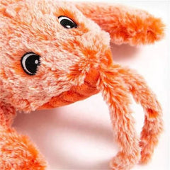 Interactive Lobster Plush Dog Toy - Engages & Entertains Your Pet - Orange