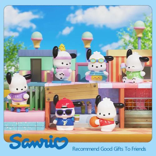 LANGBOWANG Pochacco Action Figure - Fun Desktop Ornament for All Ages