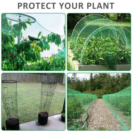 APWIKOGER Durable Nylon Anti Bird Net - Effective Garden Pest Control