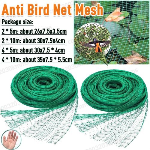 APWIKOGER Durable Nylon Anti Bird Net - Effective Garden Pest Control