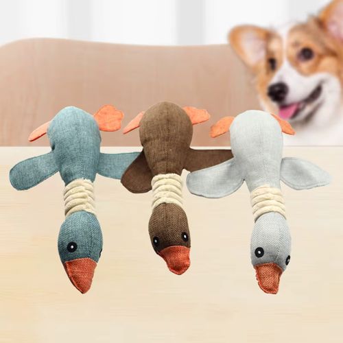 Interactive Plush Dog Toy - Chew-Resistant & Engaging Companion