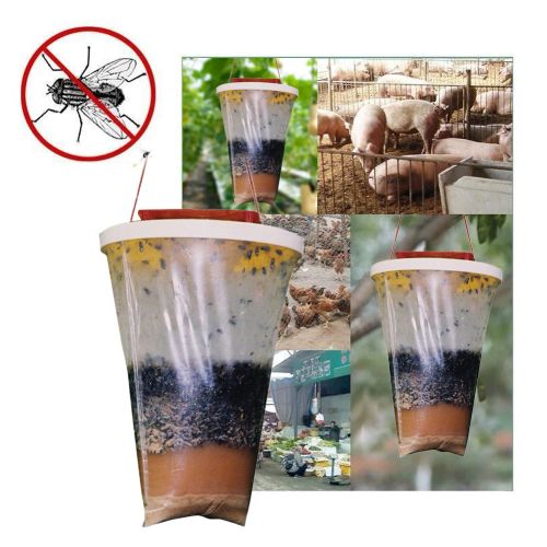 Effective Eco-Friendly Fly Trap for Outdoor Pest Control - Disposable Bug Catcher