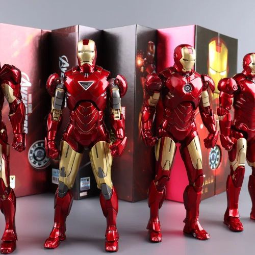 Marvel Iron Man Action Figure - Movable Joints & Collectible Model