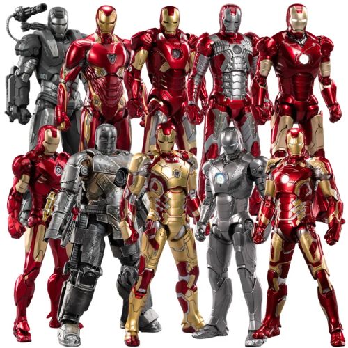 Marvel Iron Man Action Figure - Movable Joints & Collectible Model
