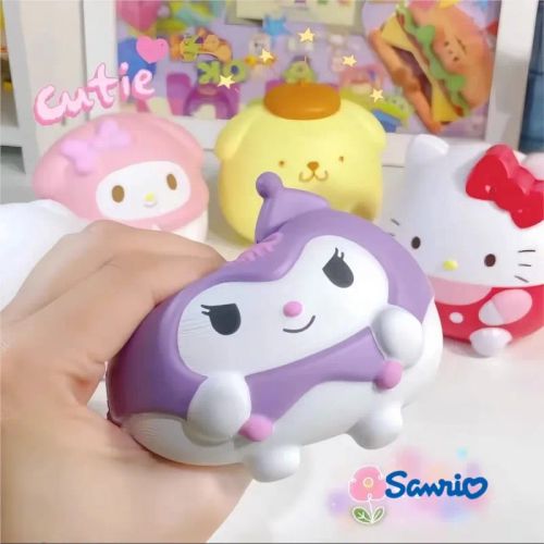 MINISO Sanrio Kawaii Dolls - Fun Stress Relief Squishy Toy for Kids