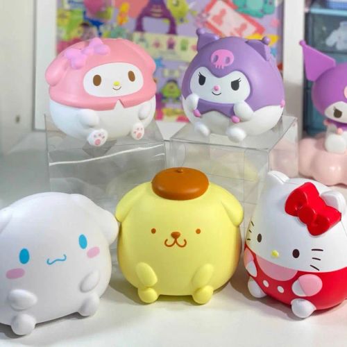 MINISO Sanrio Kawaii Dolls - Fun Stress Relief Squishy Toy for Kids