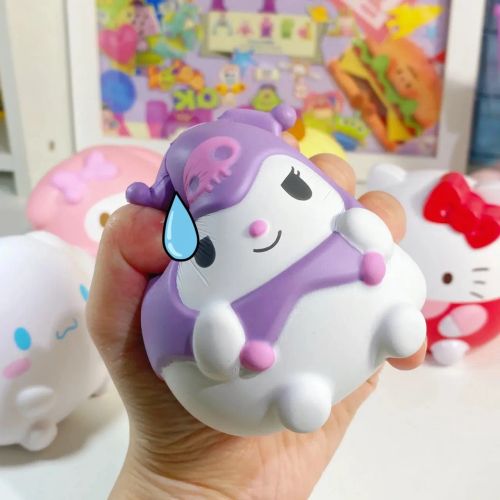 MINISO Sanrio Kawaii Dolls - Fun Stress Relief Squishy Toy for Kids