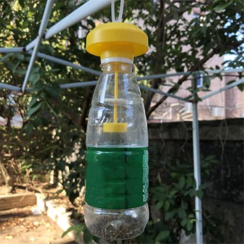 Yellow Plastic Bottle Caps for Pest Control - Versatile Protection Solution