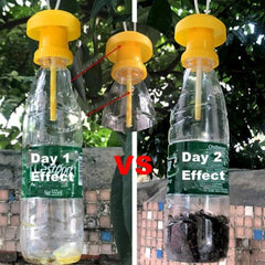Yellow Plastic Bottle Caps for Pest Control - Versatile Protection Solution