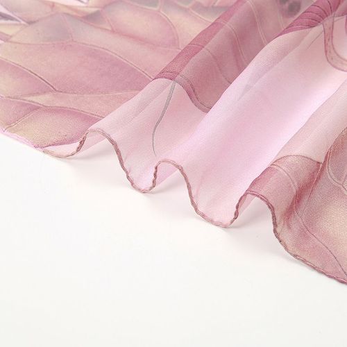 LAVEN Floral Scarf with Sun Protection - Fashionable Accessory
