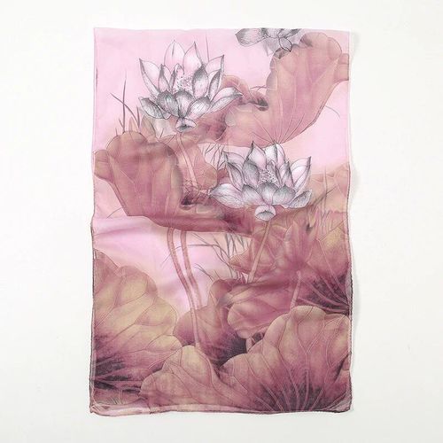 LAVEN Floral Scarf with Sun Protection - Fashionable Accessory