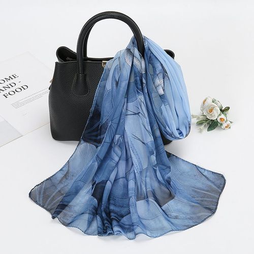 LAVEN Floral Scarf with Sun Protection - Fashionable Accessory
