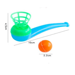 MEADE Blowpipe Game - Balance Training - 10PCS Outdoor Toy Set - Random 10PCS