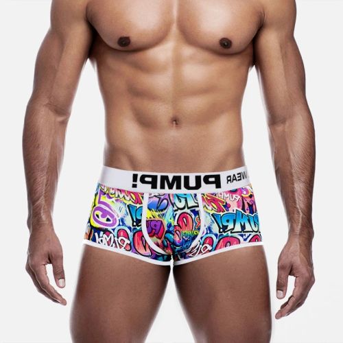 Men Underwear Boxershorts Cotton Low Waist Fun Design MP225