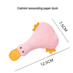 Gumay Plush Catnip Duck Toy - Interactive Fun for Cats - Soft Plush Toy