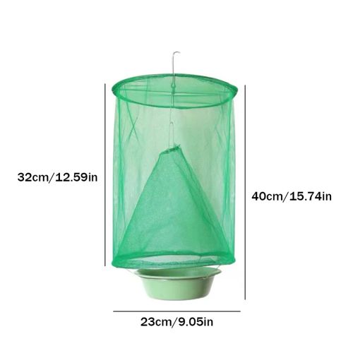 Reusable Flies Catcher Net - Eco-Friendly Pest Control Tool for Gardens