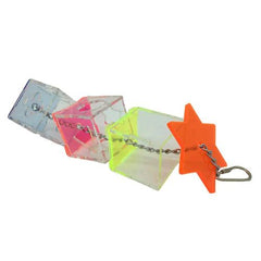 Fashionable Bird Toy for Parrots - Enhances Flexibility and Fun - WHITE