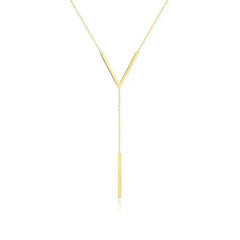 V Necklace - Stylish Minimalist Design for Everyday Elegance