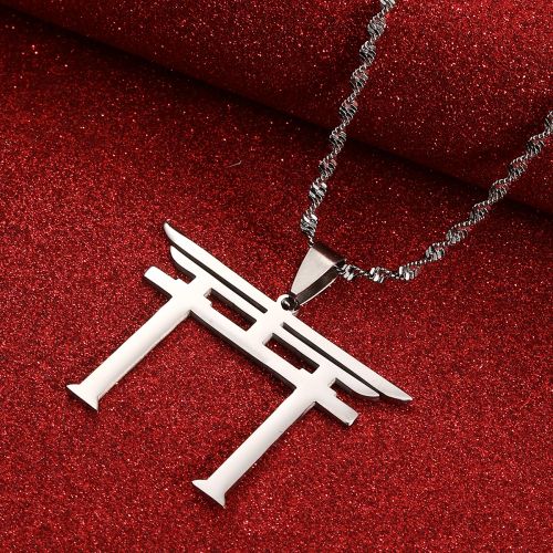 ETHYLIN Trendy Triangle Pendant Necklace - Stylish Fashion Accessory