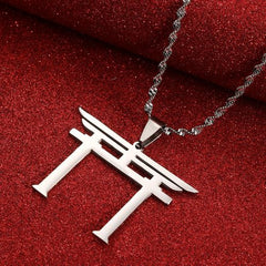 ETHYLIN Trendy Triangle Pendant Necklace - Stylish Fashion Accessory