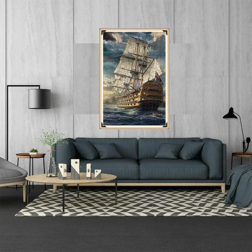 SONGYI 1000pcs Durable Jigsaw Puzzles - Fun Family Educational Games - Sails Set