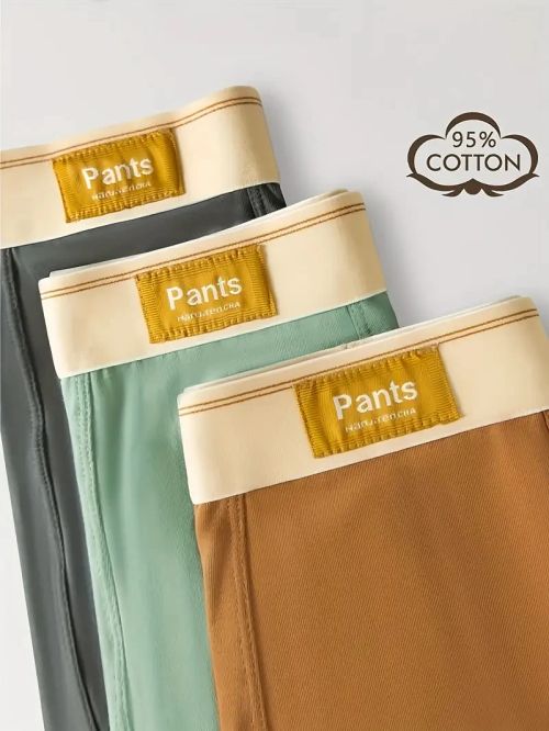 Comfortable Cotton Boxer Shorts - Breathable Spandex - Quality Underwear